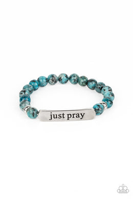 Just Pray-Blue